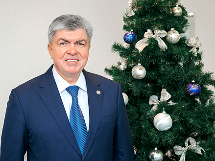Поздравление мэра города Наиля Магдеева с Рождеством Христовым