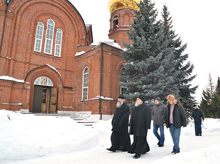 Владыка Кирилл посетил Свято-Вознесенский собор
