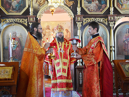 Престольный праздник в Борисоглебской церкви