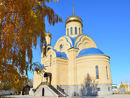 Покровская служба  в Казанском храме