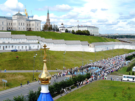 В Казани отметили 435-летие со дня явления иконы Божией Матери