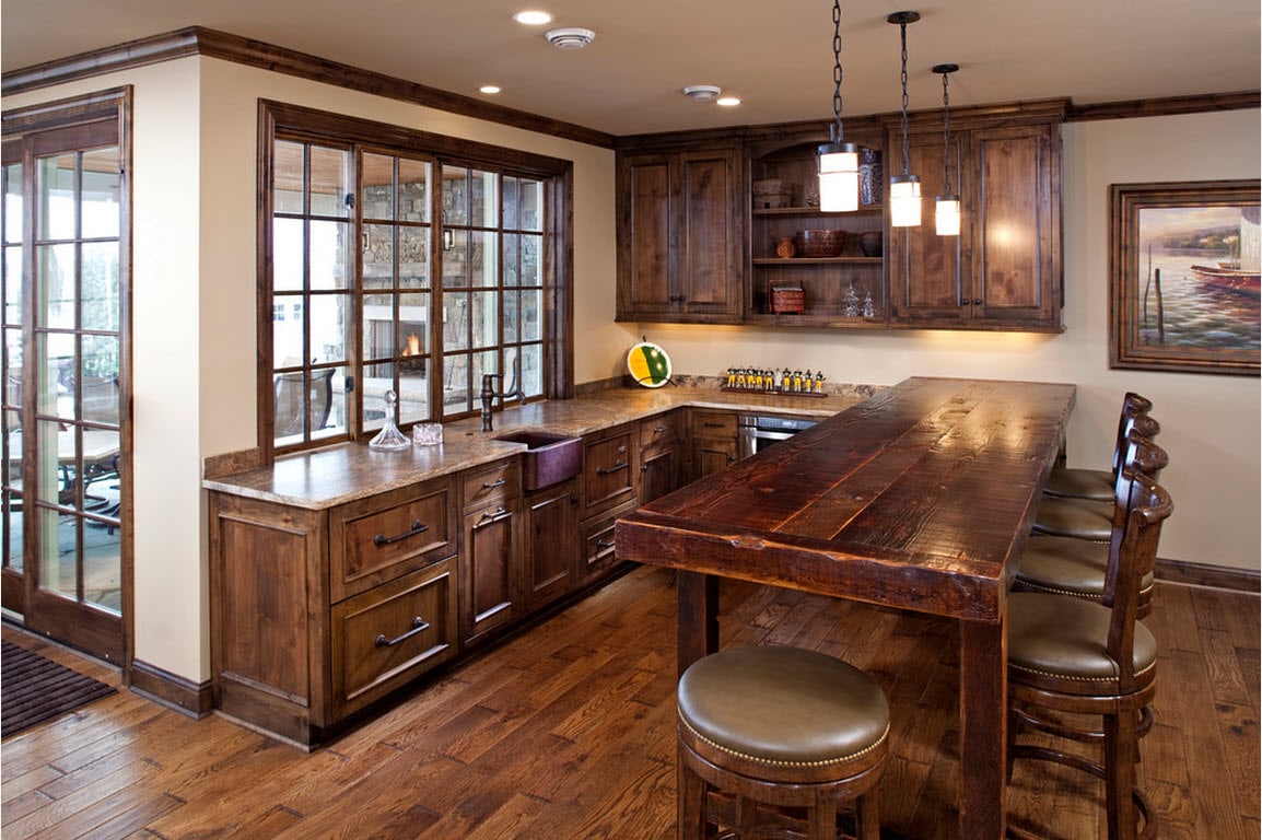 Кухни хорошие деревянные. Красивая деревянная мебель. Кухня в деревянном доме. Красивые деревянные кухни. Деревянная кухня в интерьере.