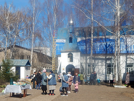 Обновление храма в Сидоровке