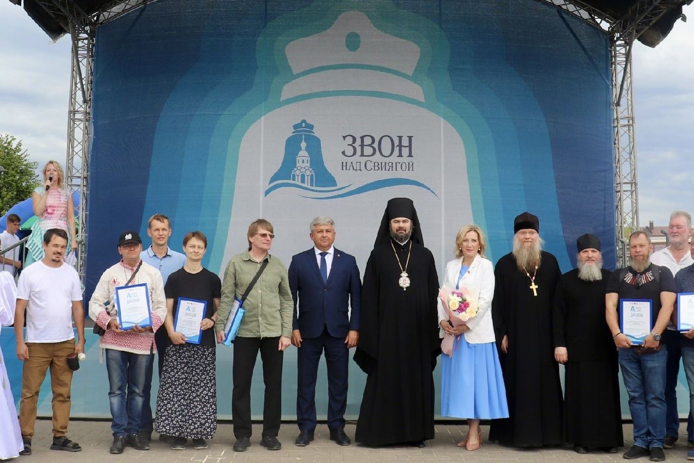 Челнинский звонарь принял участие в Фестивале колокольного звона «Звон над Свиягой»
