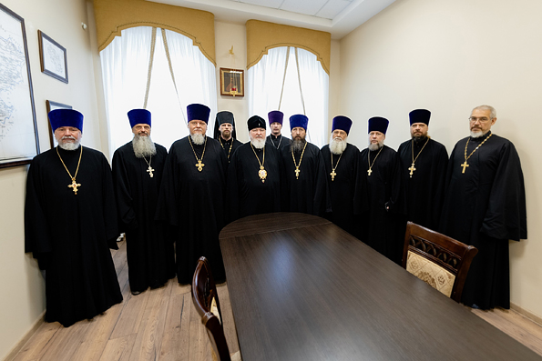 Встреча военного духовенства в Казани