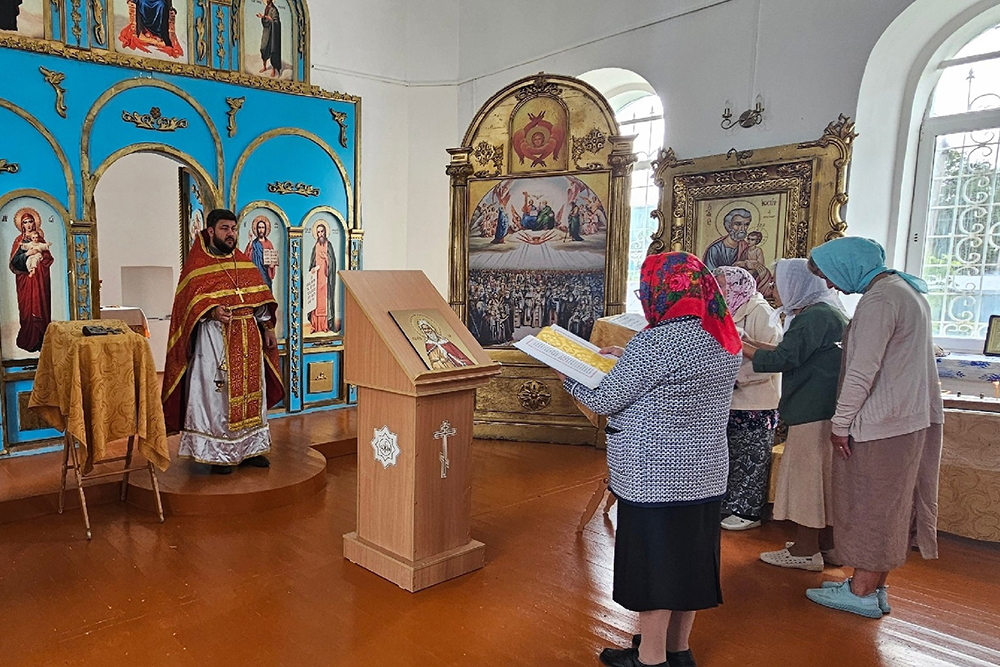 В храме Преображения Господня совершена служба в Ильин день