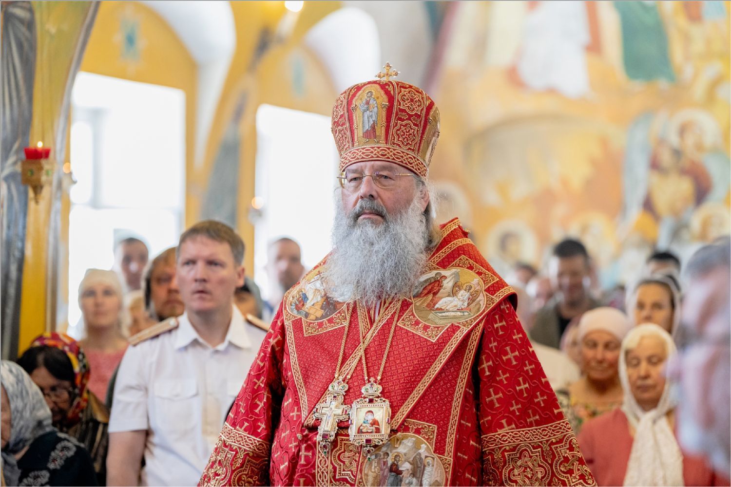 Митрополит Кирилл и епископ Гавриил совершат Литургию в храме святых бессребреников Космы и Дамиана