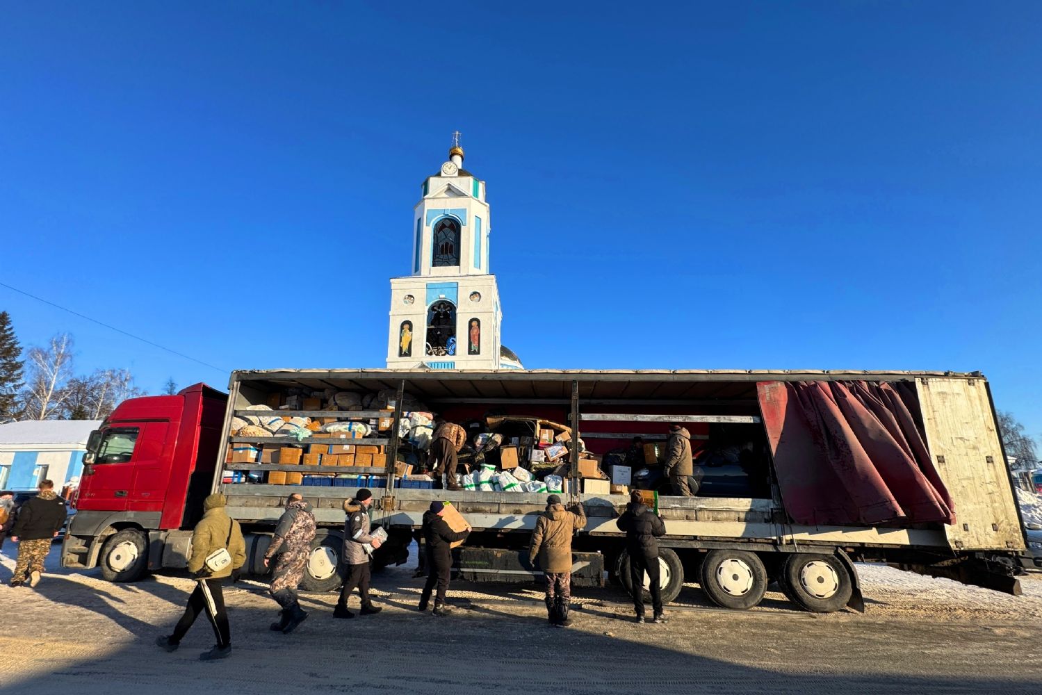 Гуманитарный груз отправлен воинам из Мензелинска