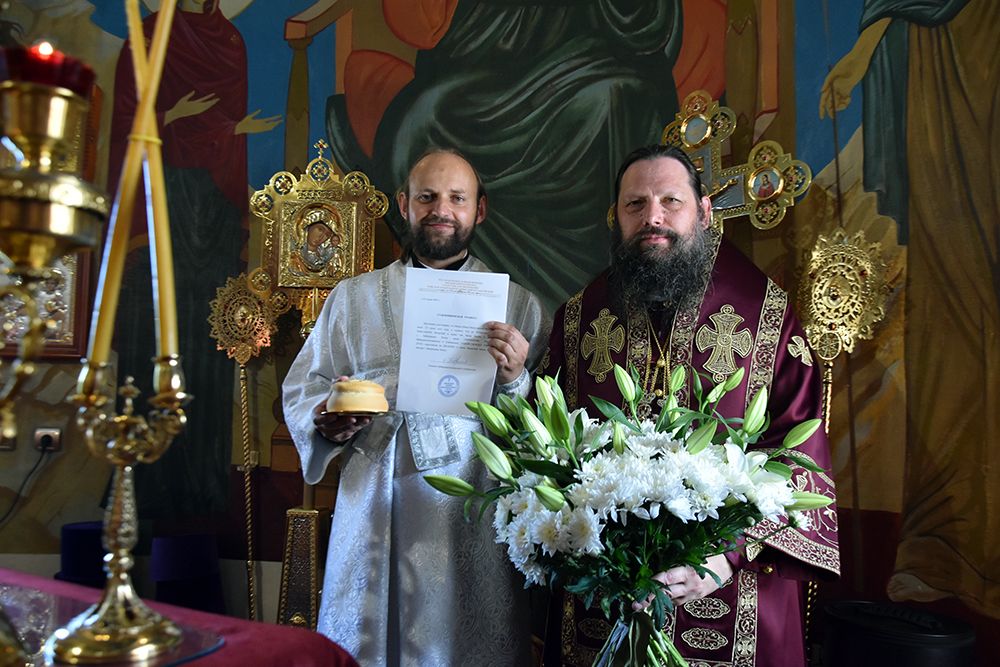Совершена диаконская хиротония иподиакона Иоанна Можаева
