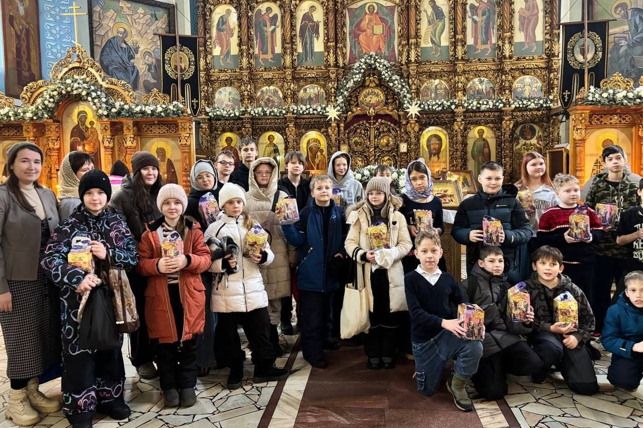 Святки в детской воскресной школе