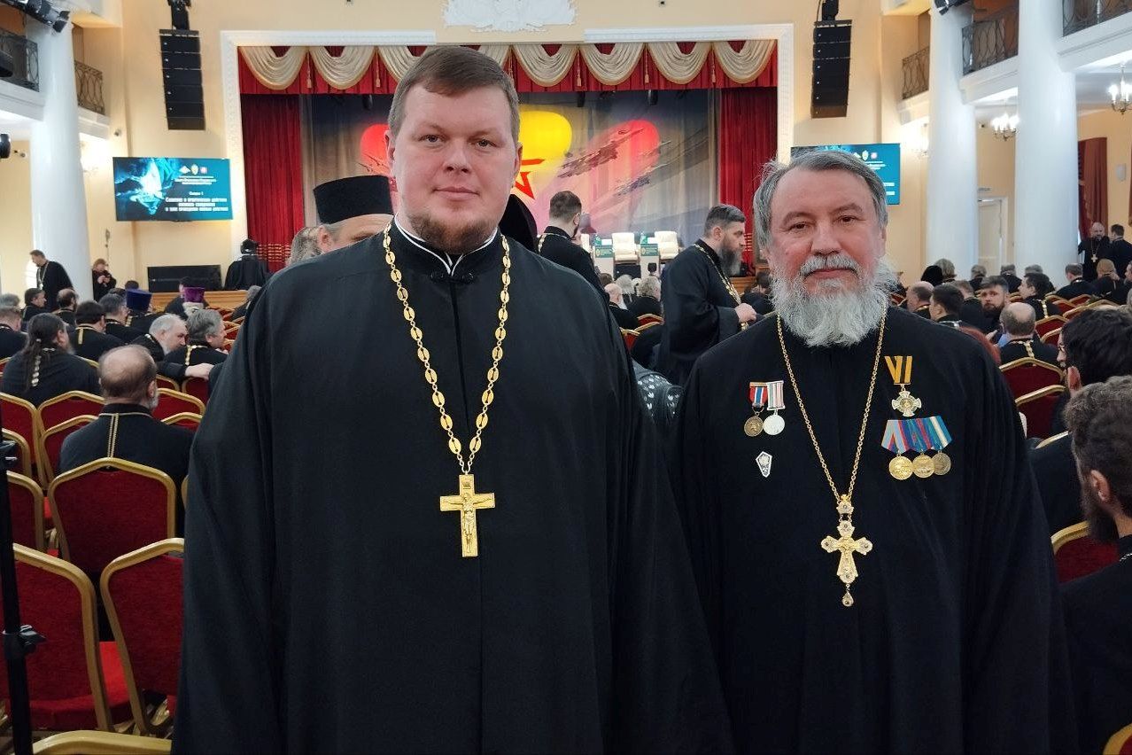 Руководители военного и казачьего отдела приняли участие в Рождественских чтениях