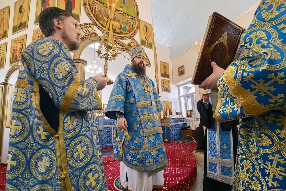 Во вторник Сырной седмицы епископ Гавриил совершил Литургию