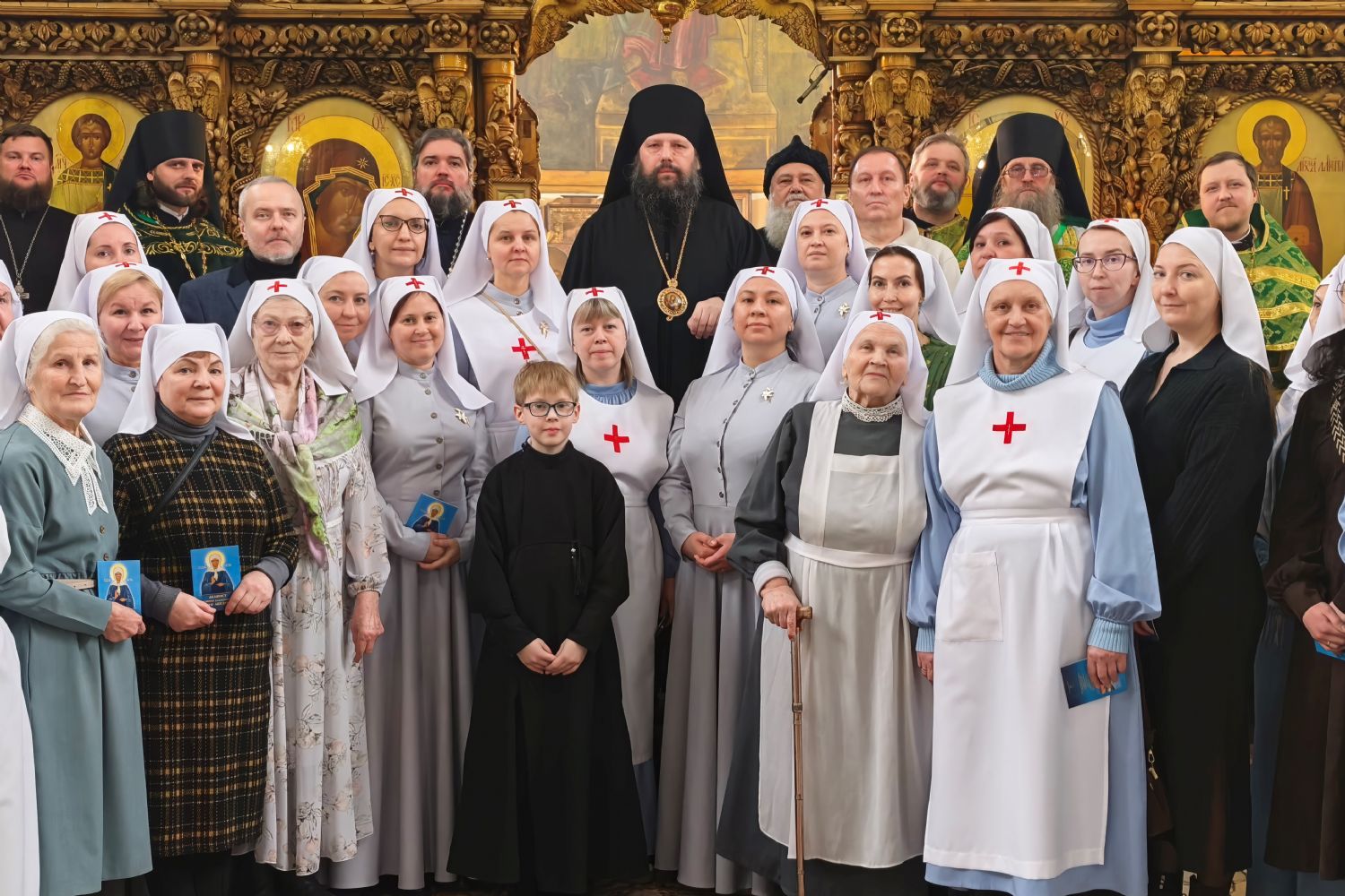 Епископ Гавриил совершил Литургию в день памяти преподобных отцов в подвиге просиявших [+Видео]