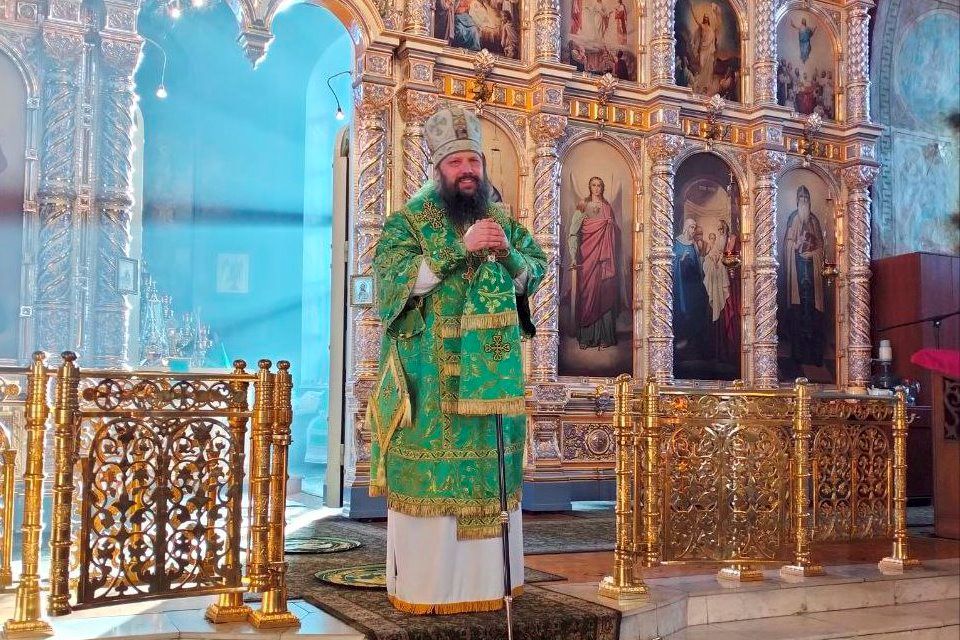 Епископ Гавриил совершил богослужения в день памяти блаженной Ксении Петербургской