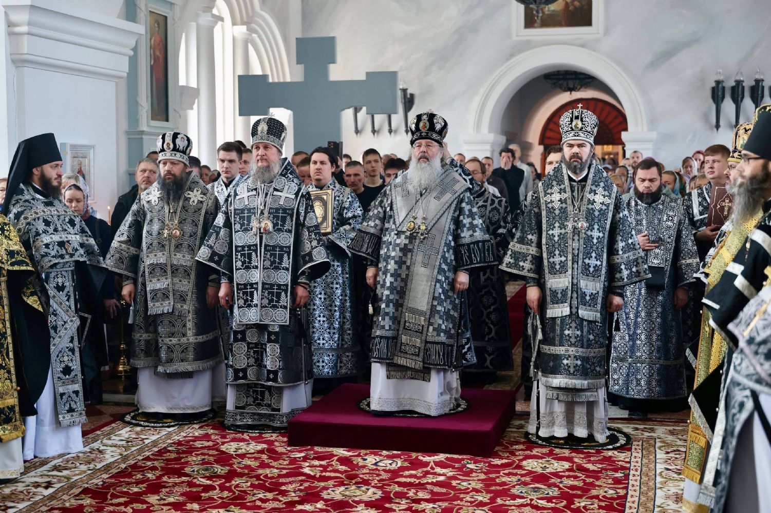 Епископ Гавриил совершил богослужение совместно с архипастырями Татарстанской митрополии