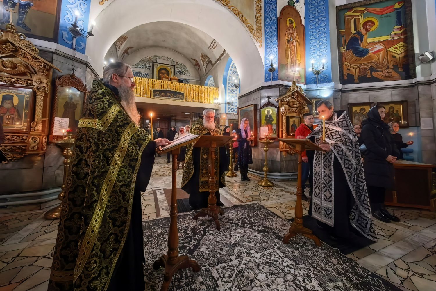 В Свято-Вознесенском кафедральном соборе совершена первая Пассия