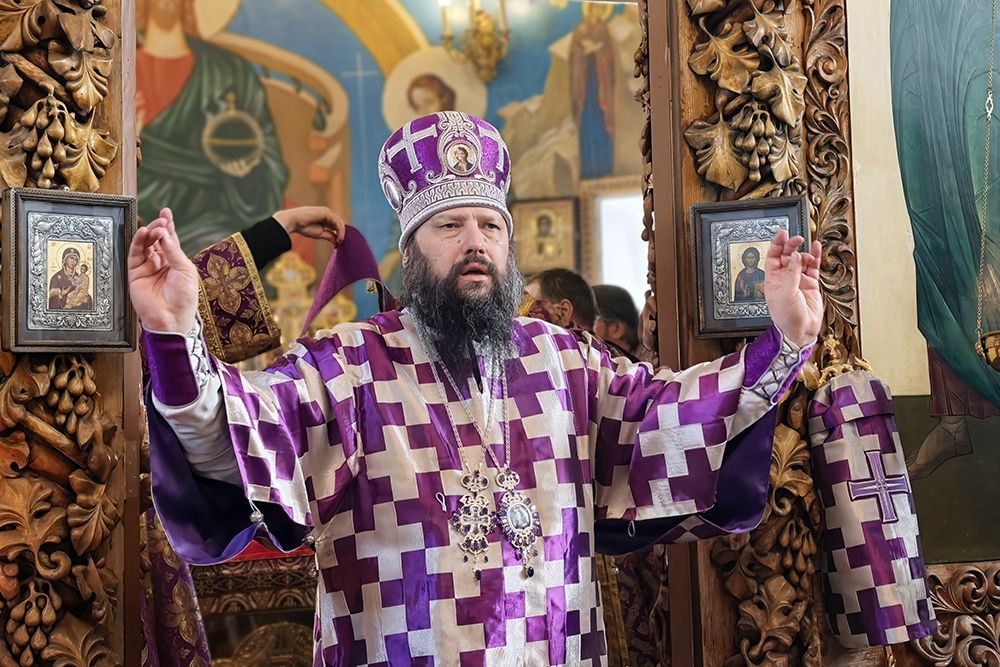 Епископ Гавриил совершил богослужения 4-й Недели Великого поста [+Видео]