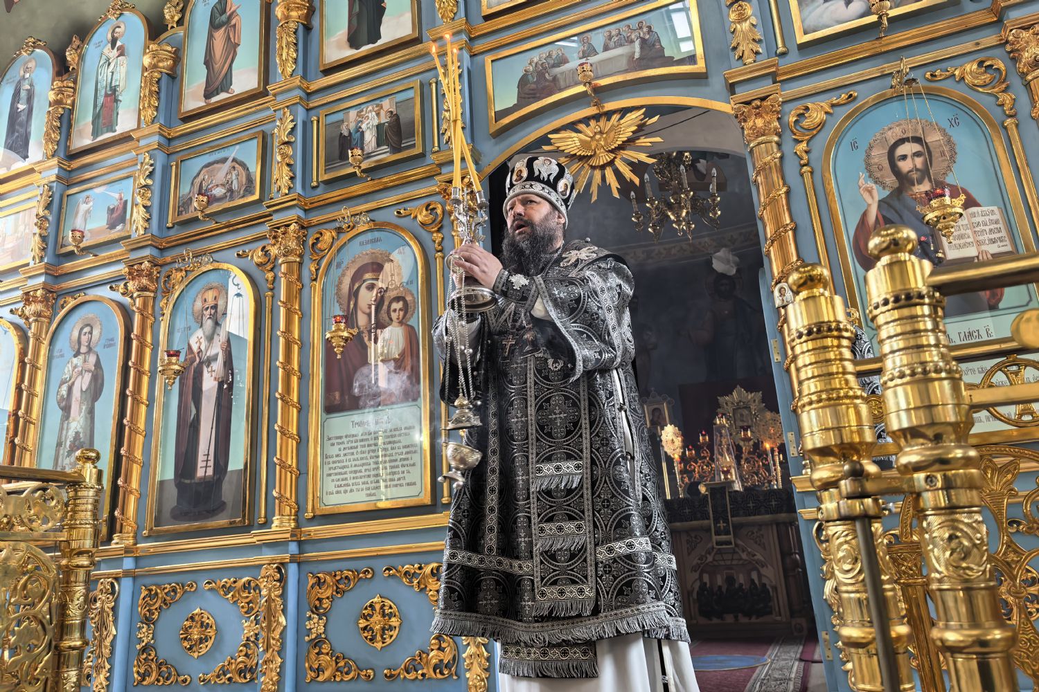 Епископ Гавриил совершил Литургию Преждеосвященных Даров в Елабужском монастыре