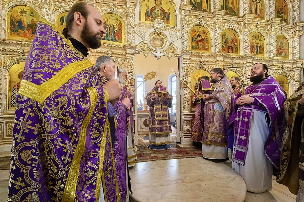 Епископ Гавриил совершил богослужения 5-й Недели Великого поста