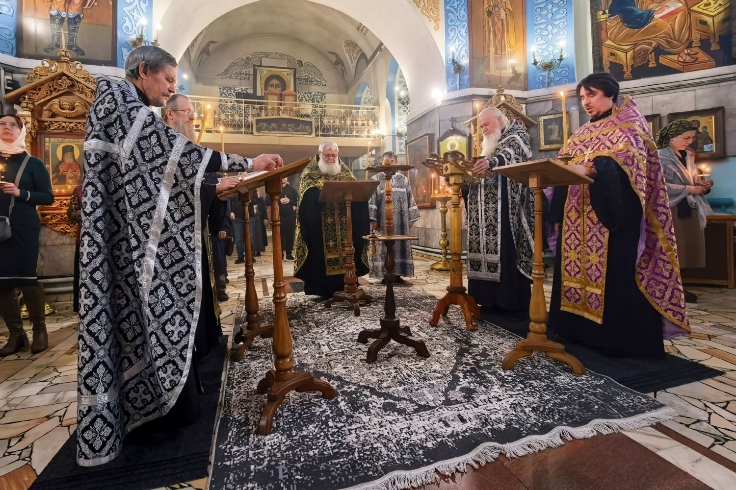 В Свято-Вознесенском кафедральном соборе совершена последняя Пассия в этом году