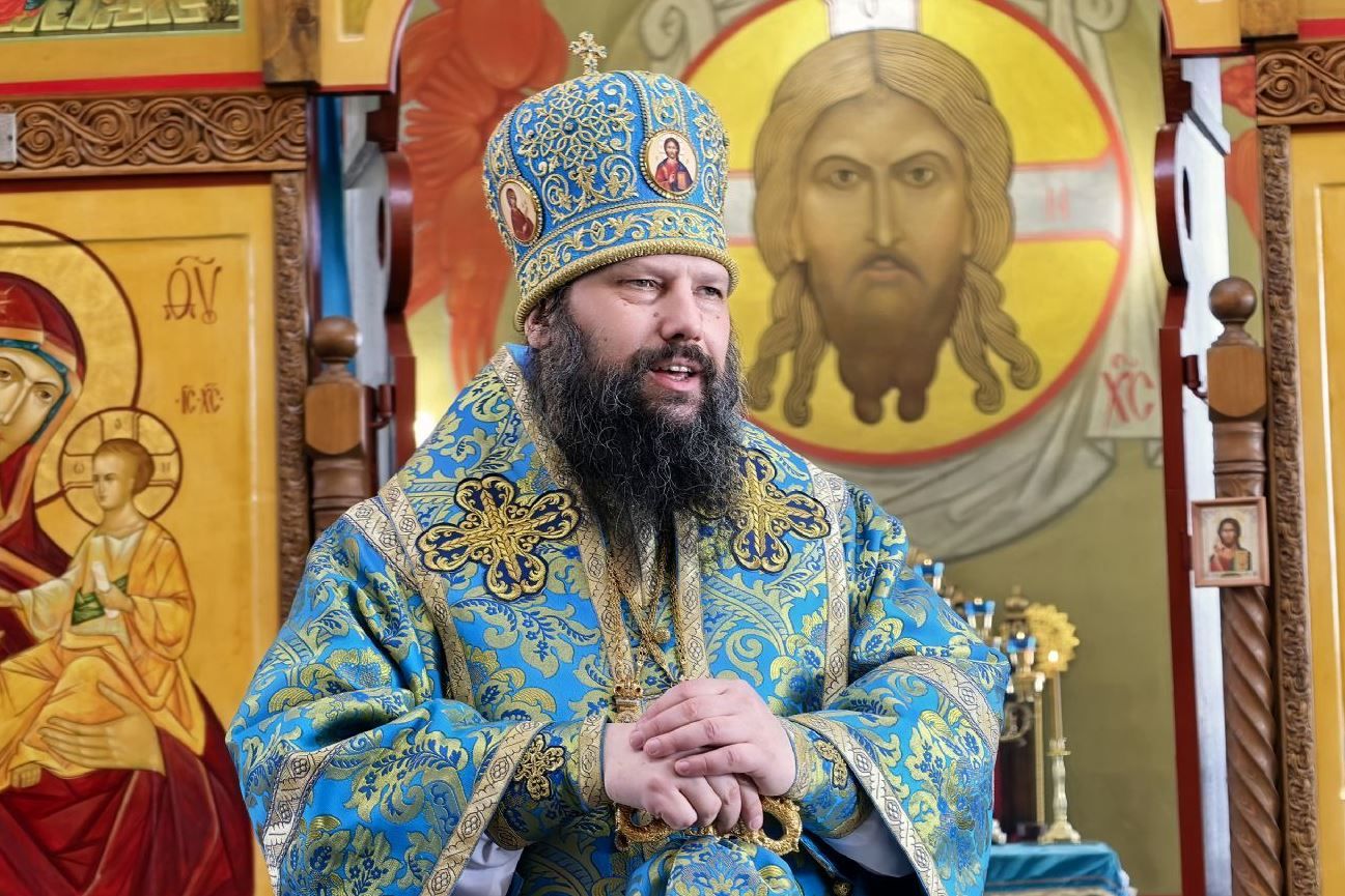 Епископ Гавриил возглавил богослужение Похвалы Пресвятой Богородицы [+Видео]