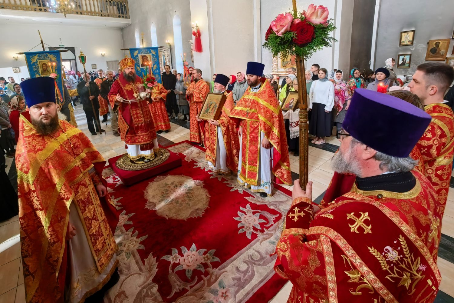 Епископ Гавриил совершил богослужения Недели 3-й по Пасхе, жен-мироносиц [+Видео]