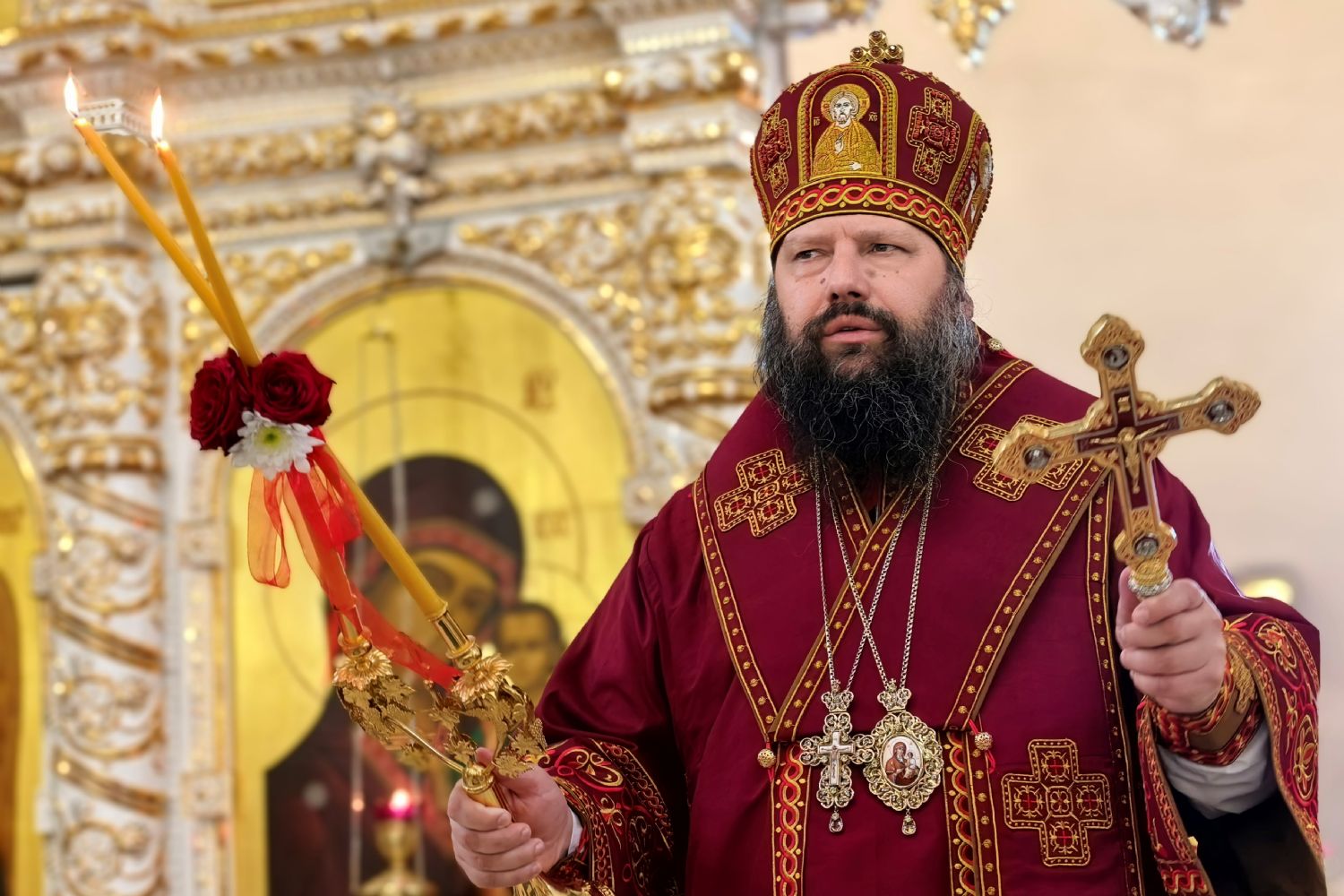 Епископ Гавриил совершил Литургию в день убиения Царственных страстотерпцев [+Видео]