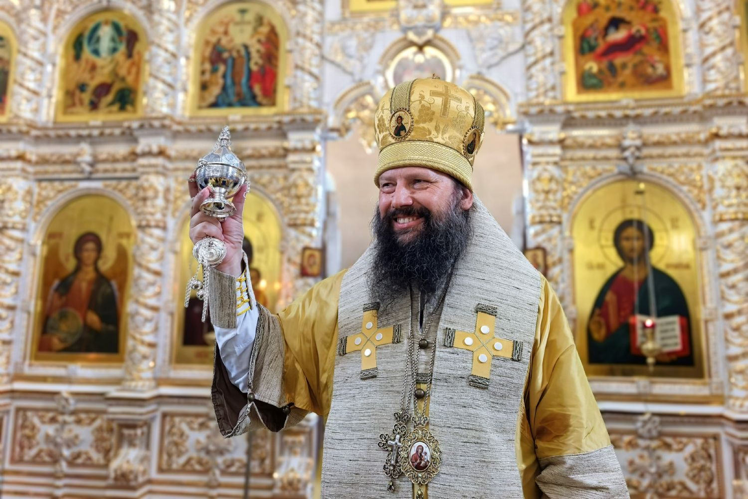 Епископ Гавриил совершил богослужения в Неделю 11‑ю по Пятидесятнице [+Видео]