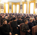 Ключарь собора принял участие в епархиальном собрании духовенства. (Фото)