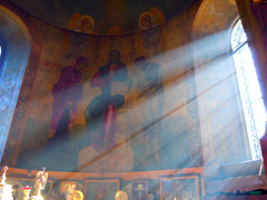 Божественная литургия в день Рождества Иоанна Предтечи. Увеличить изображение. Размер файла: 159,56 Kb [800X600]