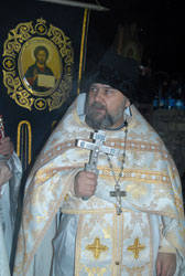 Ночное богослужение в праздник Крещения Господня в Боровецкой церкви. Увеличить изображение. Размер файла: 114,95 Kb [536X800]