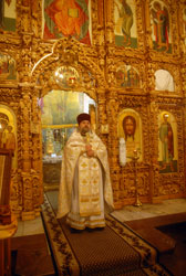 Ночное богослужение в праздник Крещения Господня в Боровецкой церкви. Увеличить изображение. Размер файла: 147,45 Kb [536X800]