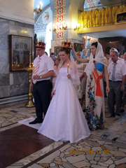 Венчание в Свято-Вознесенском соборе. Увеличить изображение. Размер файла: 196,67 Kb [600X800]