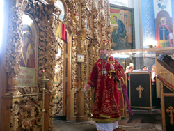 Архиерейское богослужение в Боровецкой церкви в день Антипасхи. Увеличить изображение. Размер файла: 225,92 Kb [800X600]