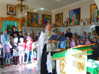 Начало учебного года в детской Воскресной школе