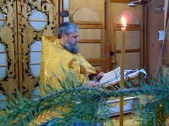 Рождественский сочельник в Боровецкой церкви. Увеличить изоражение. Размер файла: 211,76 Kb [800X600]