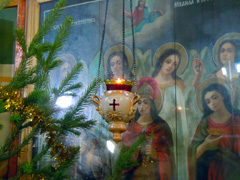 Рождественский сочельник в Боровецкой церкви. Увеличить изоражение. Размер файла: 227,02 Kb [800X600]
