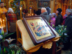 Рождественский сочельник в Боровецкой церкви. Увеличить изоражение. Размер файла: 233,44 Kb [800X600]