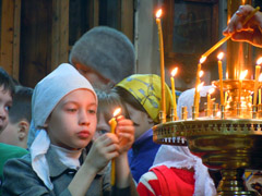 Чин выноса креста в Боровецком храме. Увеличить изображение. Размер файла: 165,97 Kb [800X600]