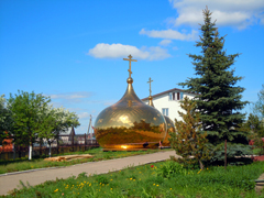 Работы по реконструкции куполов Боровецкой церкви. Увеличить изображение. Размер файла: 247,55 Kb [800X600]