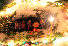 Рождественское ночное богослужение. Увеличить изображение. Размер файла: 175,67 Kb [800X536]