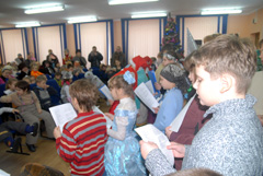 Праздник Рождества в детской воскресной школе. Увеличить изображение. Размер файла: 183,04 Kb [800X536]