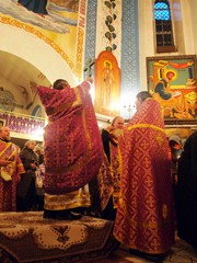 Чин Воздвижения Креста в Боровецкой церкви. Увеличить изображение. Размер файла: 649,96 Kb [600X800]