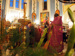 Чин Воздвижения Креста в Боровецкой церкви. Увеличить изображение. Размер файла: 542,96 Kb [800X600]