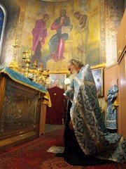 Праздник Покрова Пресвятой Богородицы в Боровецкой церкви. Увеличить изображение. Размер файла: 558,41 Kb [600X800]