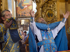 Праздник Покрова Пресвятой Богородицы в Боровецкой церкви. Увеличить изображение. Размер файла: 545,37 Kb [800X600]