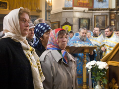 Праздник Покрова Пресвятой Богородицы в Боровецкой церкви. Увеличить изображение. Размер файла: 457,27 Kb [800X600]
