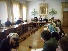 Заседание Комиссии по делам молодежи Казанской епархии. Увеличить изображение. Размер файла: 232,1 Kb [800X600]