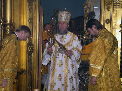 Архиерейское служение в день памяти святителя Гурия Казанского