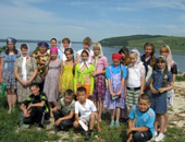 Воспитанники Мамадышского православного лагеря посетили остров-град Свияжск